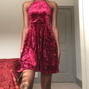 Short Velvet dress